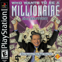 Who Wants to be a Millionaire 2nd Edition box art for GameBoy Advance